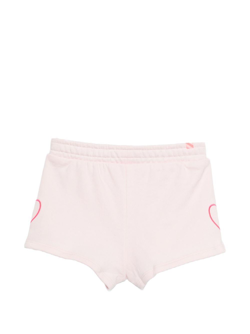 Shorts in cotone organico con elastico U21792 44L BILLIE BLUSH KIDS 