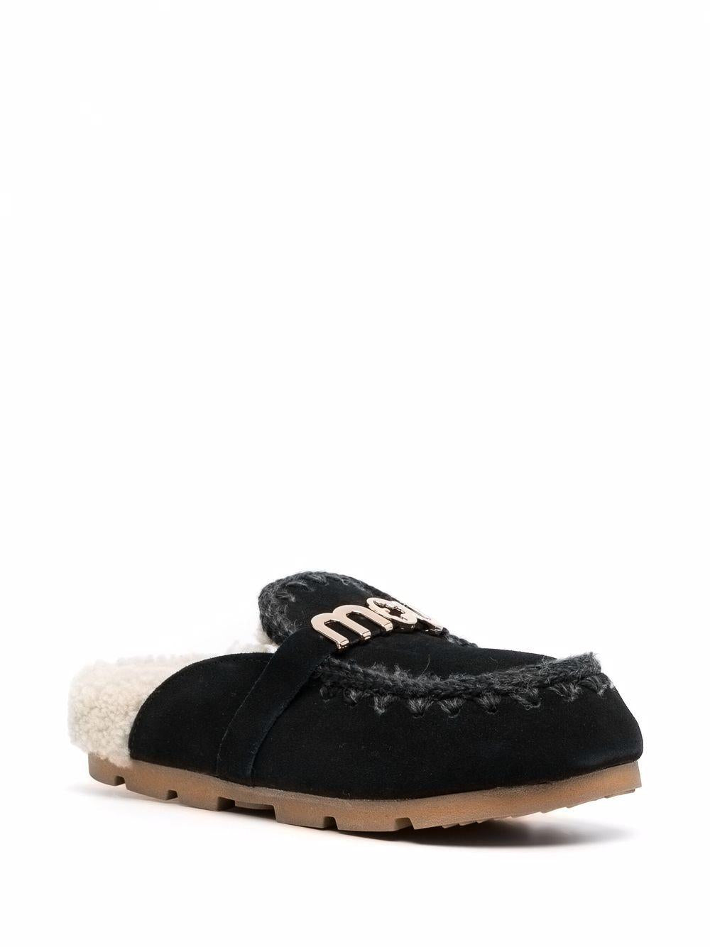 Pantofola Winter Bio nera