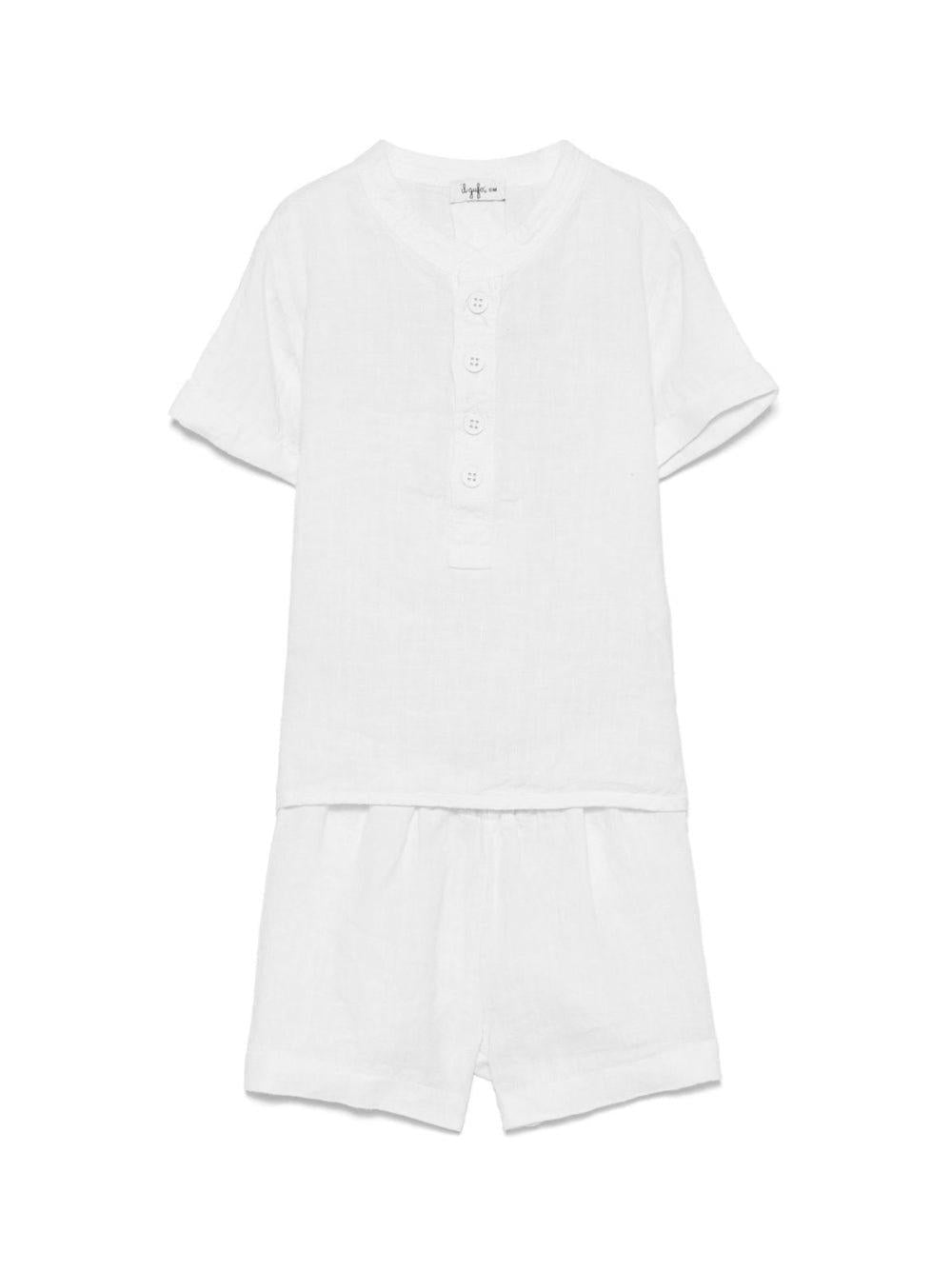 Completo bianco neonato (2pz)