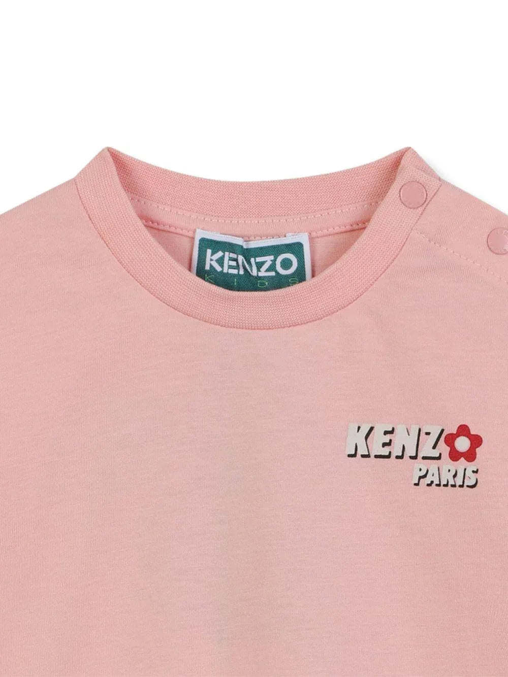 T-shirt con Stampa Logo e Motivo Floreale - Preludio Moda