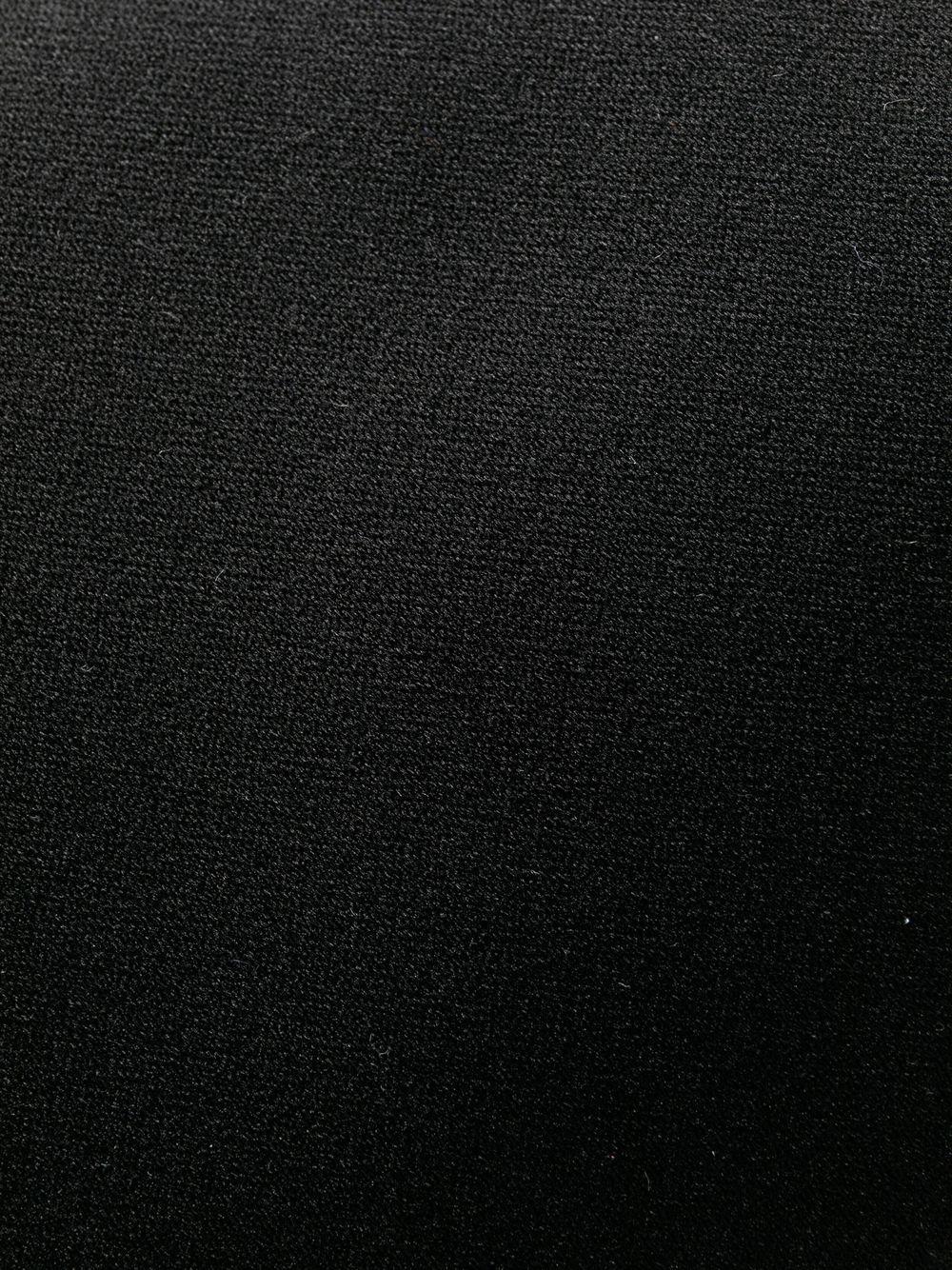 Cravatta nera finitura satinata