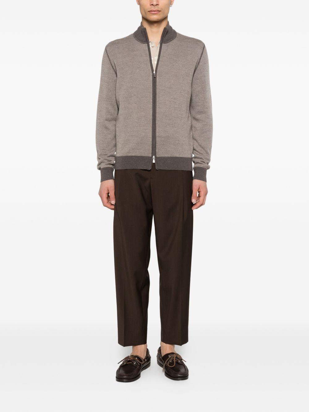 Pantaloni a gamba dritta con pince ARNOS300108 00146 BRIGLIA 