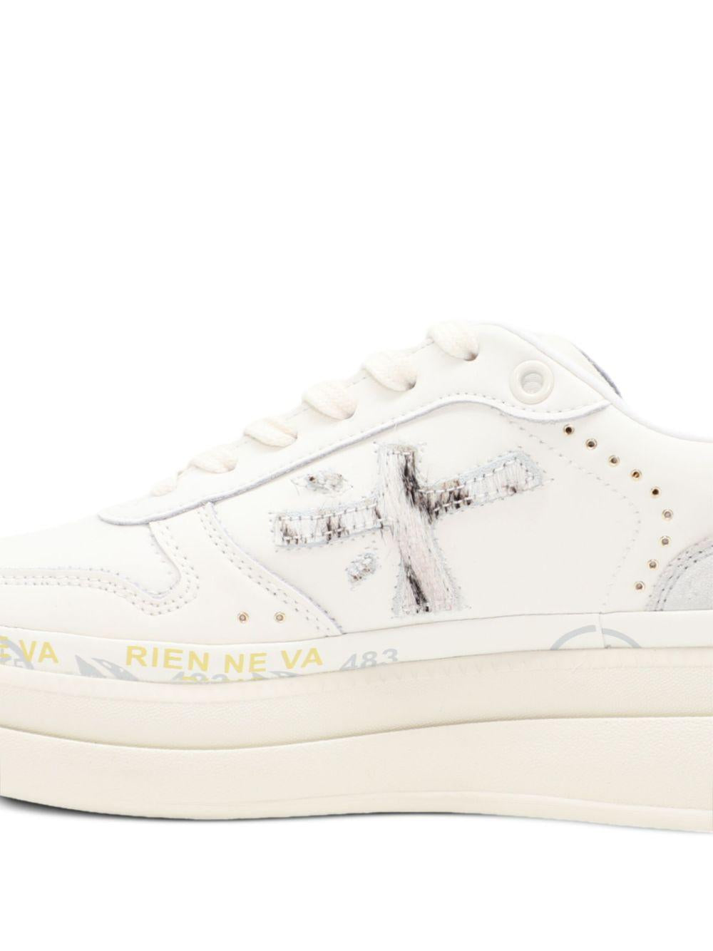Sneakers Donna Bianco Multicolore con Plateau MICOL 7035 PREMIATA 