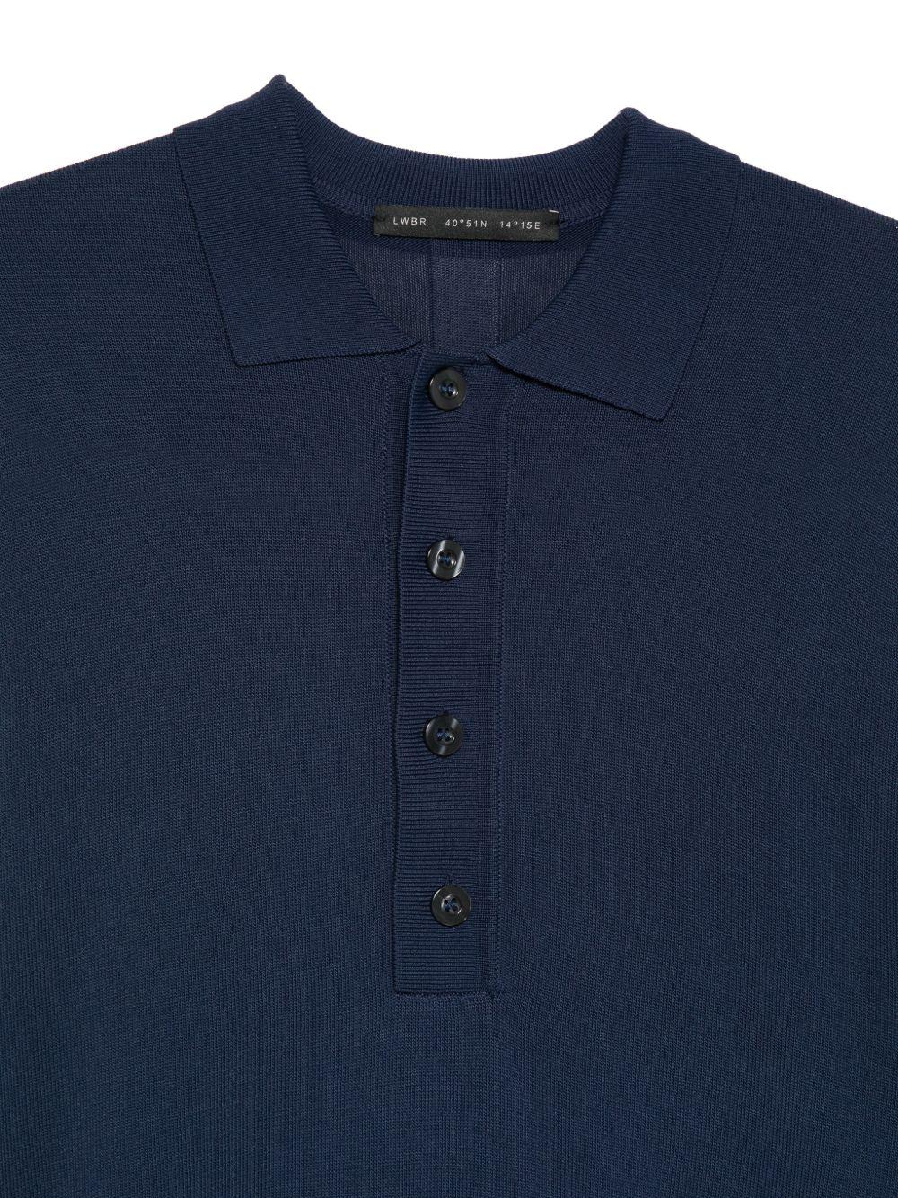 Polo a maniche corte in viscosa riciclata LM26002 E044 LOW BRAND 