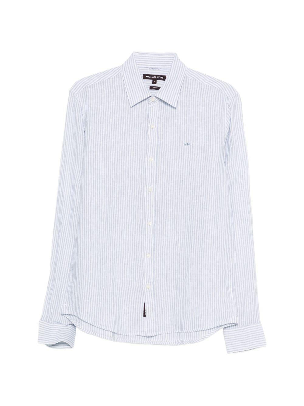Camicia a righe collo classico CS64005GXE 436 MICHAEL KORS 