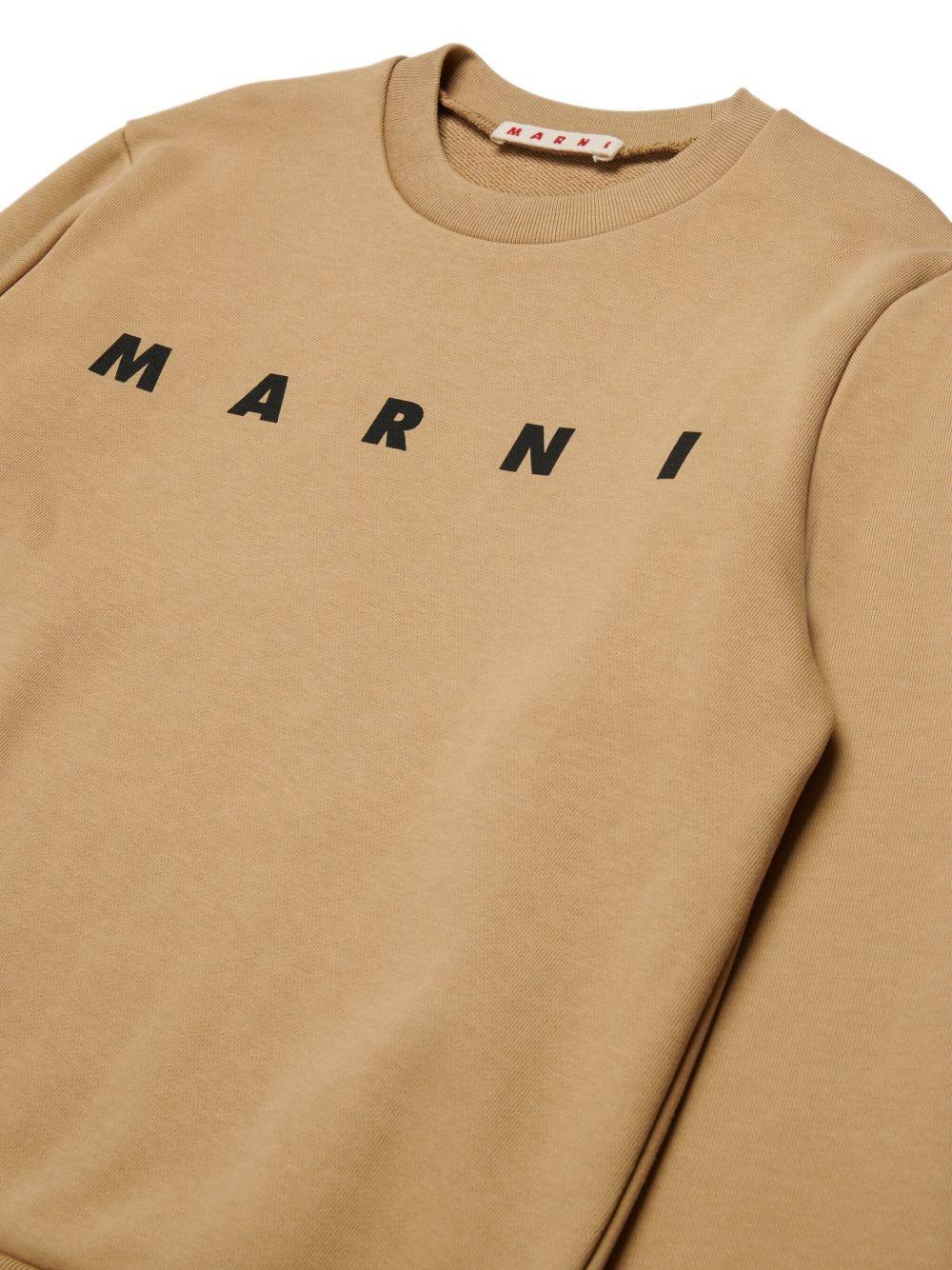 Felpa leggera in cotone M01612M00V0 0M715 MARNI KIDS 