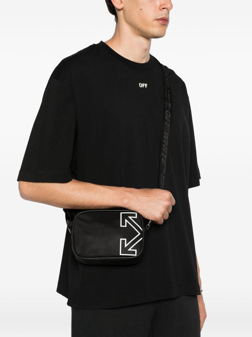 Borsa a tracolla con logo a freccia OMNQ09EC99FAB001 1001 OFF WHITE 