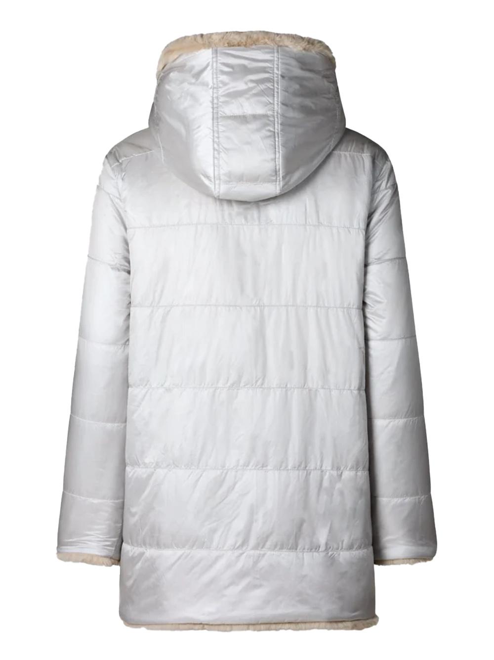 Giacca Bridget reversibile pelliccia ecologica D40070WFURY19 10034 SAVE THE DUCK 