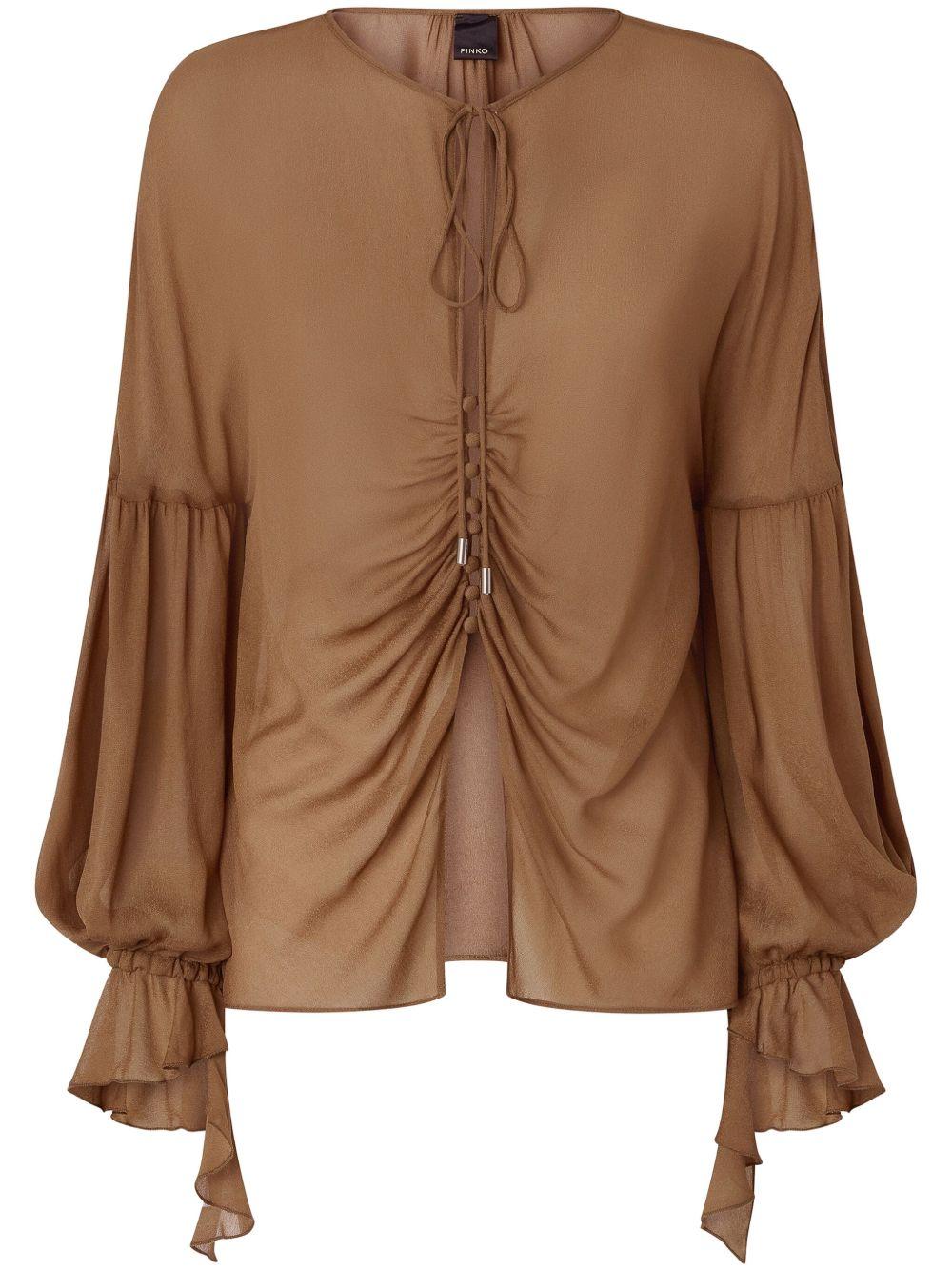 Blusa Biancone marrone