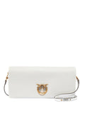 Borsa a spalla in pelle con placca Love Birds