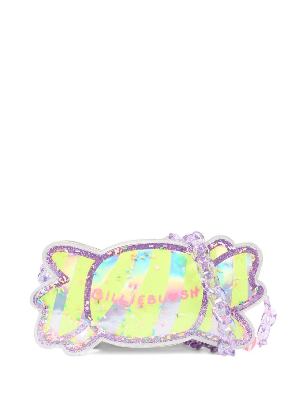 Borsa a tracolla a forma di caramella con catena U22036 111 BILLIE BLUSH KIDS 