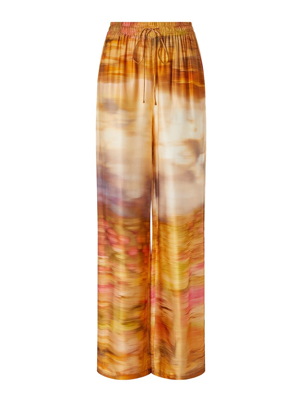 Pantalone Purple stampa sfumata 104830A2EG0 CN4 PINKO 