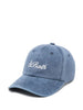 Cappellino Davis in denim blu navy con ricamo Saint Barth