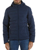 Light blue quilted jacket
