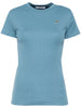 T-shirt avion mini logo ricamo