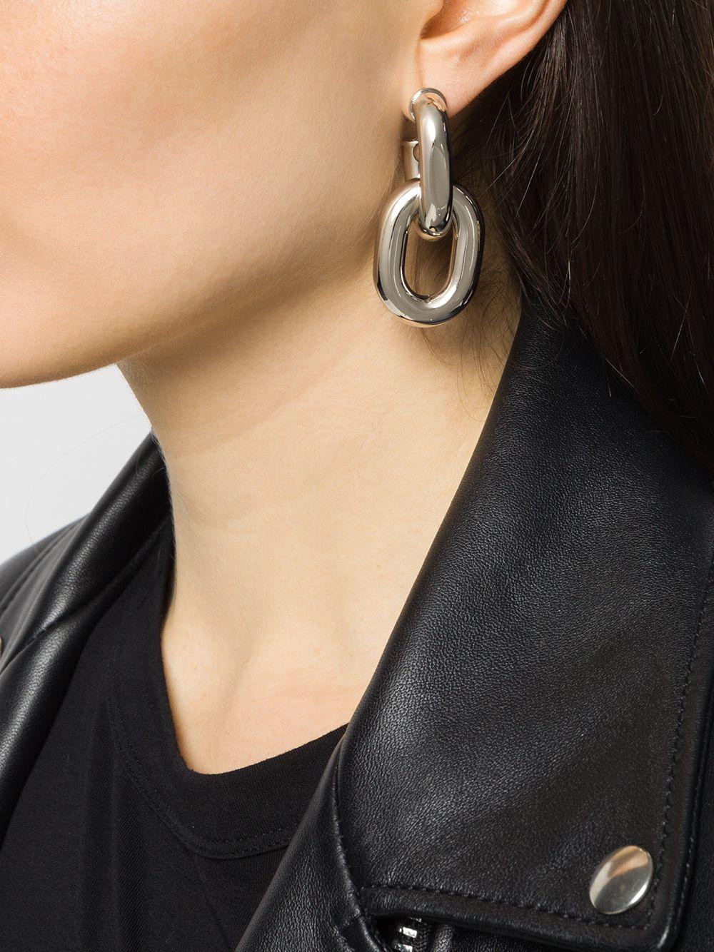 Orecchini catena xl argento