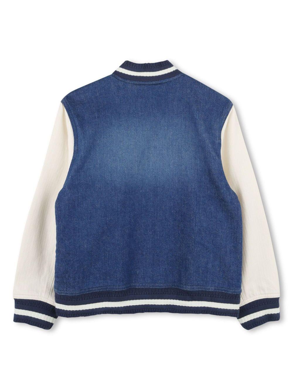Giubbino college denim H30814 Z10 GIVENCHY KIDS 