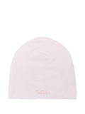 Berretto in cotone con ricamo logo