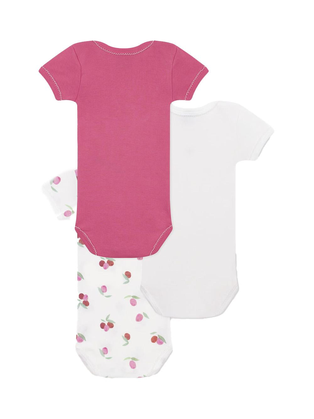 Set body con frutti (3pz) A0CZS 00 PETIT BATEAU KIDS 