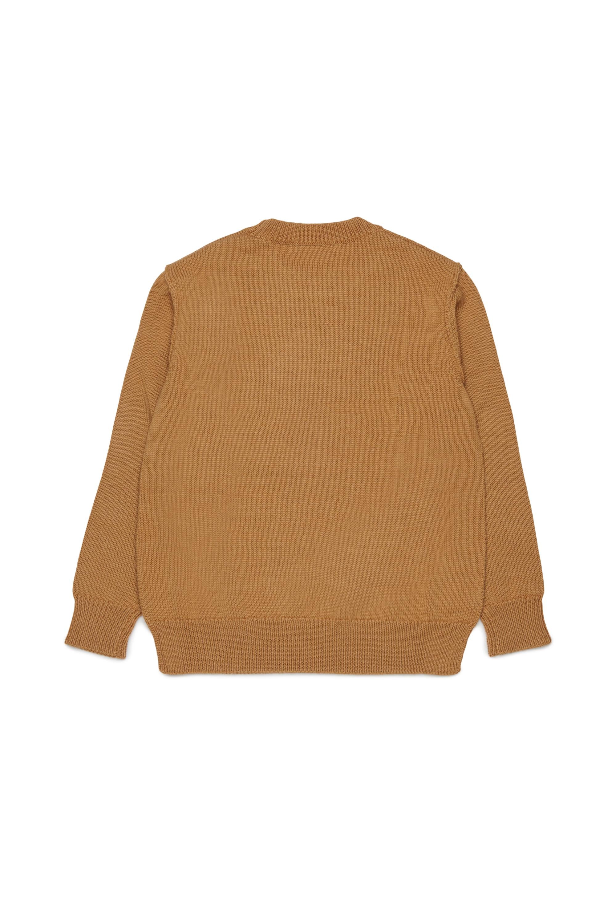 Maglione in Lana Light Camel M02021M00Y7 0M722 MARNI KIDS 