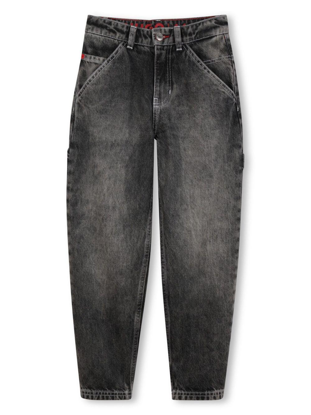 Jeans lavaggio nero slim fit