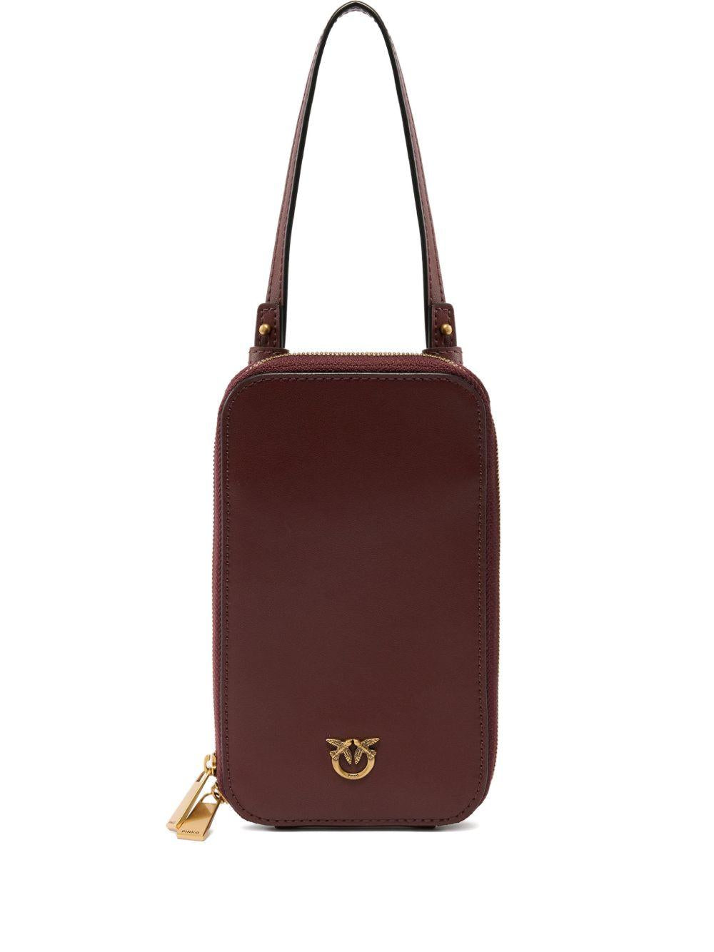 Borsa a tracolla con chiusura zip 106027A0F1 R49Q PINKO 