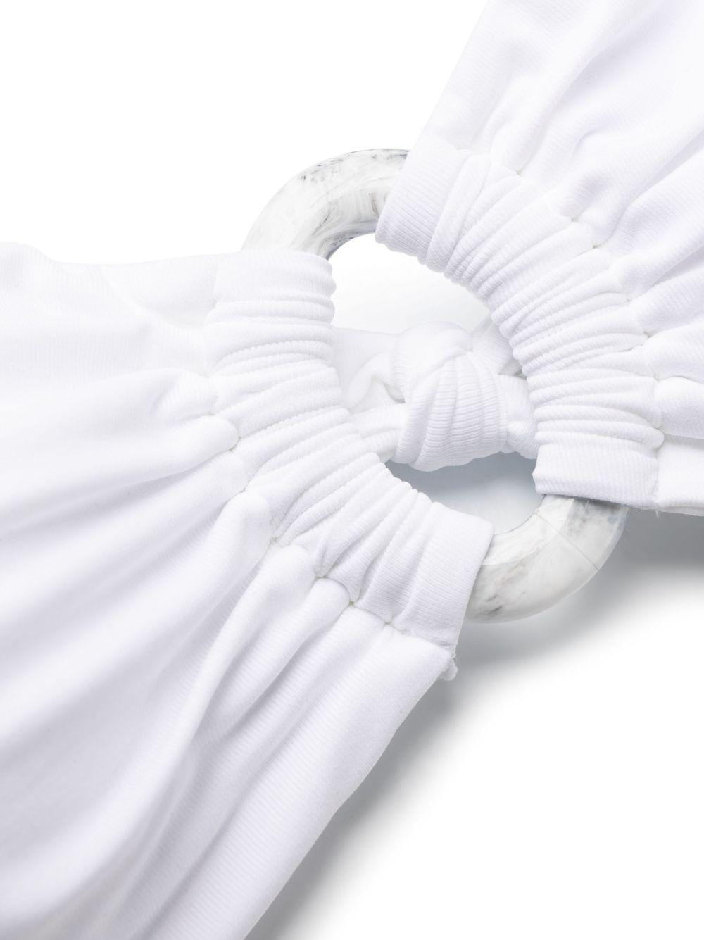 Costume bianco fascia FR49M0CS09M0 BIANCO FISICO 