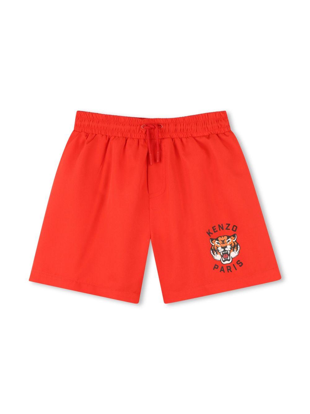 Costume rosso logo tiger