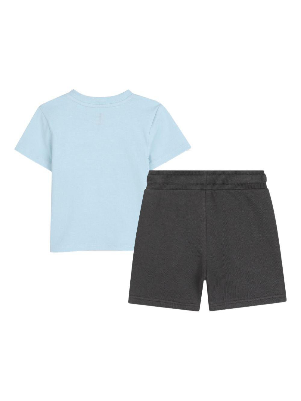 Completo t-shirt e shorts con logo T60859 77B TIMBERLAND KIDS 