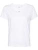 T-shirt bianca mini logo