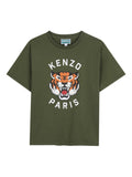 T-shirt con stampa tiger