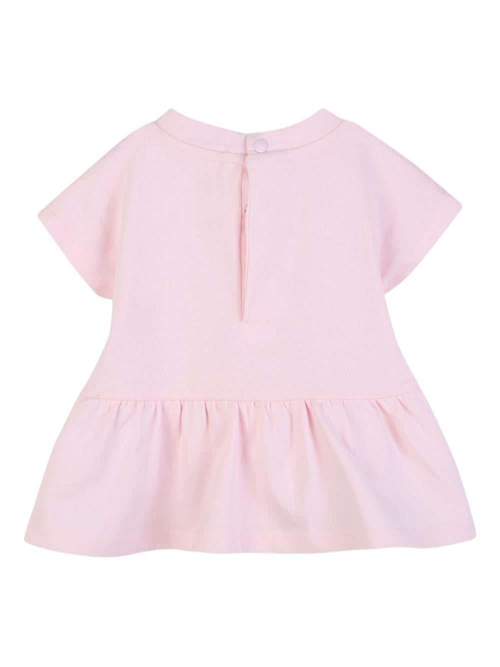 Completo con abito e leggings Z31044 S51 KARL LAGERFELD KIDS 