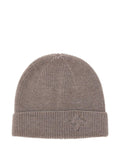 Dove grey cap with embossed logo