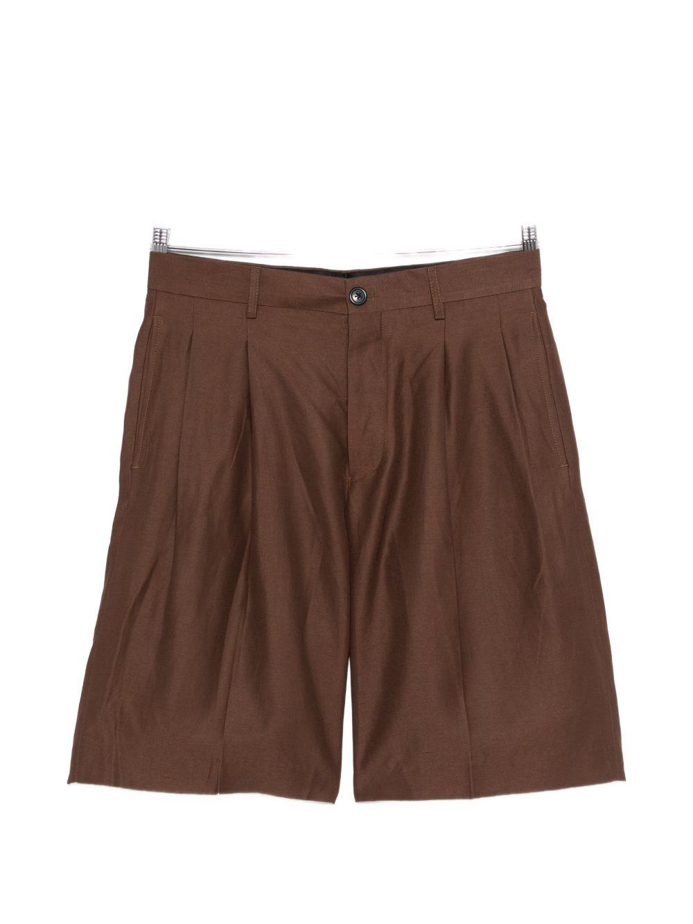 Shorts con pieghe frontali S6LAMASH090 920 LANEUS 