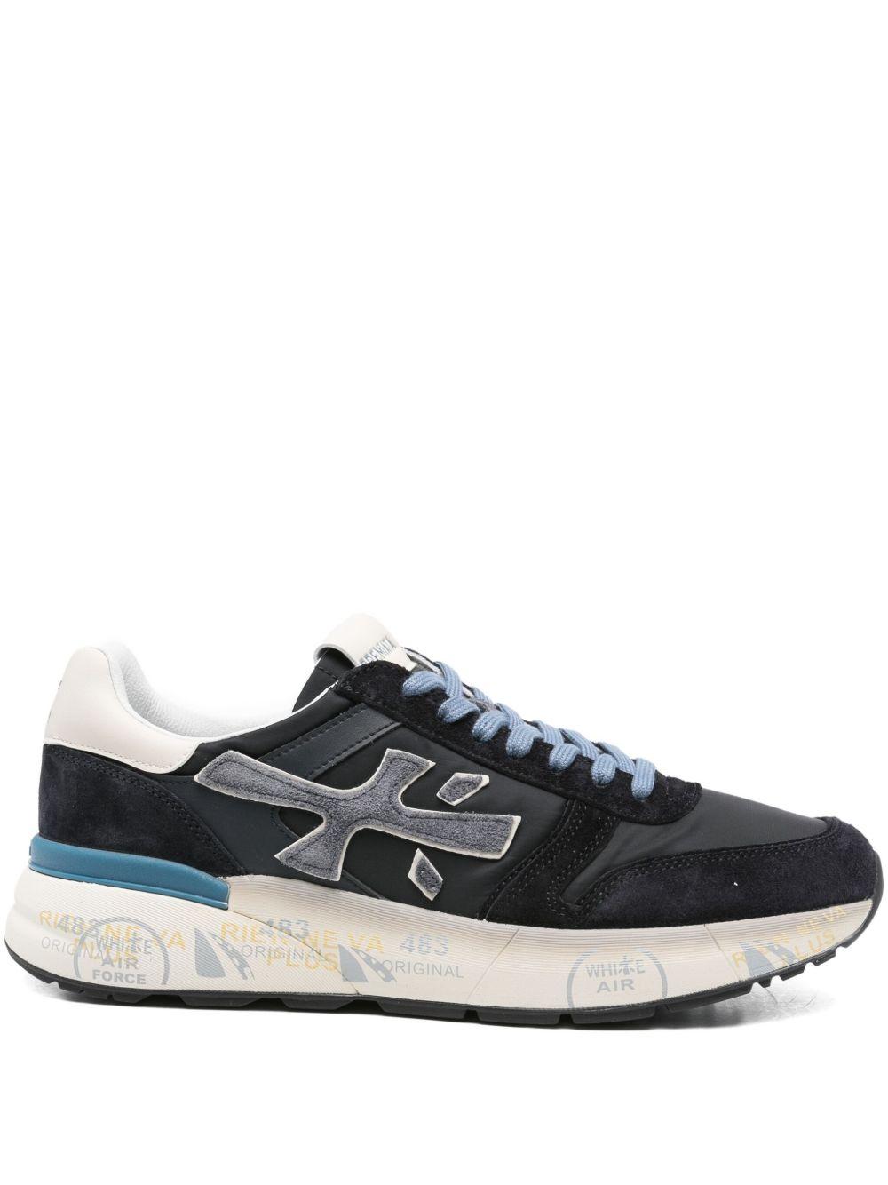 Sneakers Mick in Camoscio e Nylon Blu Scuro MICK 7716 PREMIATA 