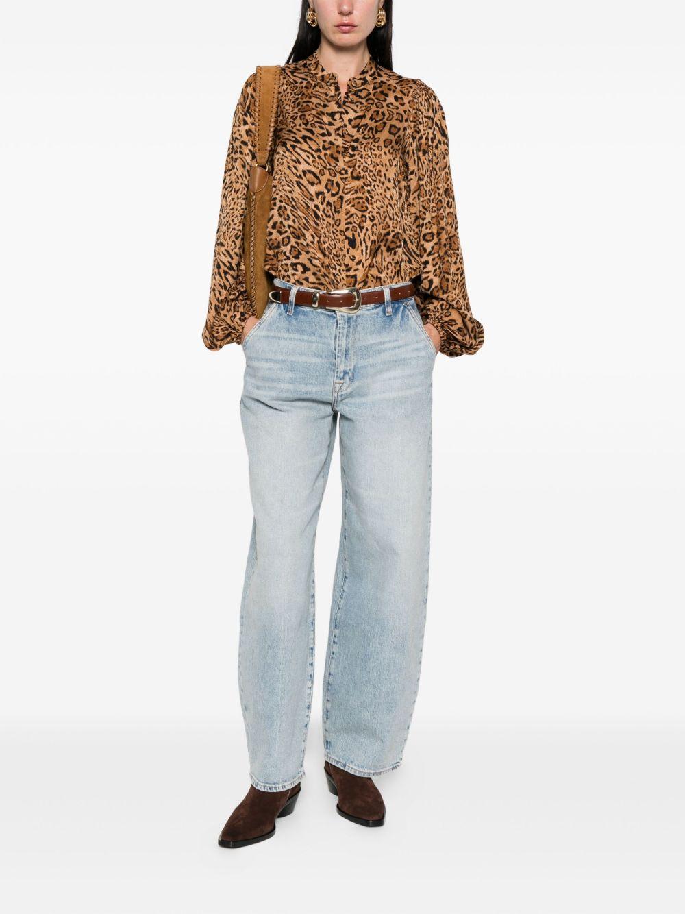 Camicia con Stampa Leopardata 252TP2476 12737 TWINSET 