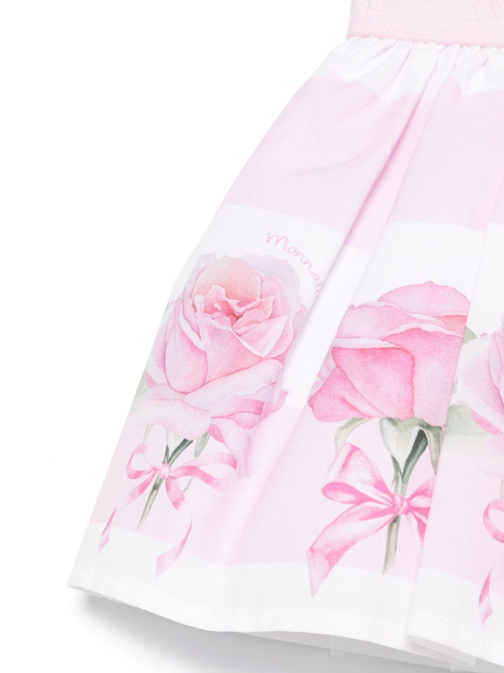 Gonna rosa con fantasia