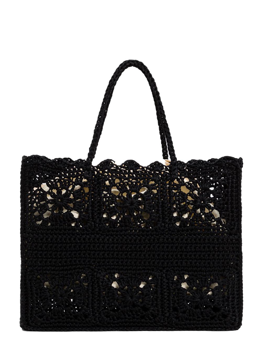 Borsa Bohémienne tote nera