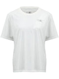 White T-shirt with mini numeric logo