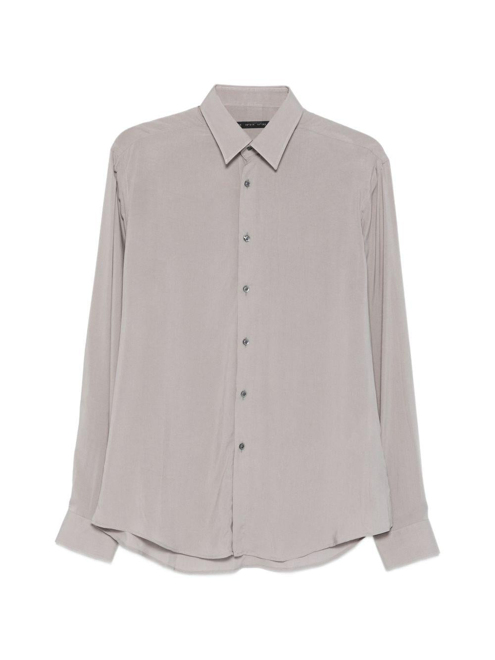 Camicia in viscosa con colletto classico LC26001 N016 LOW BRAND 