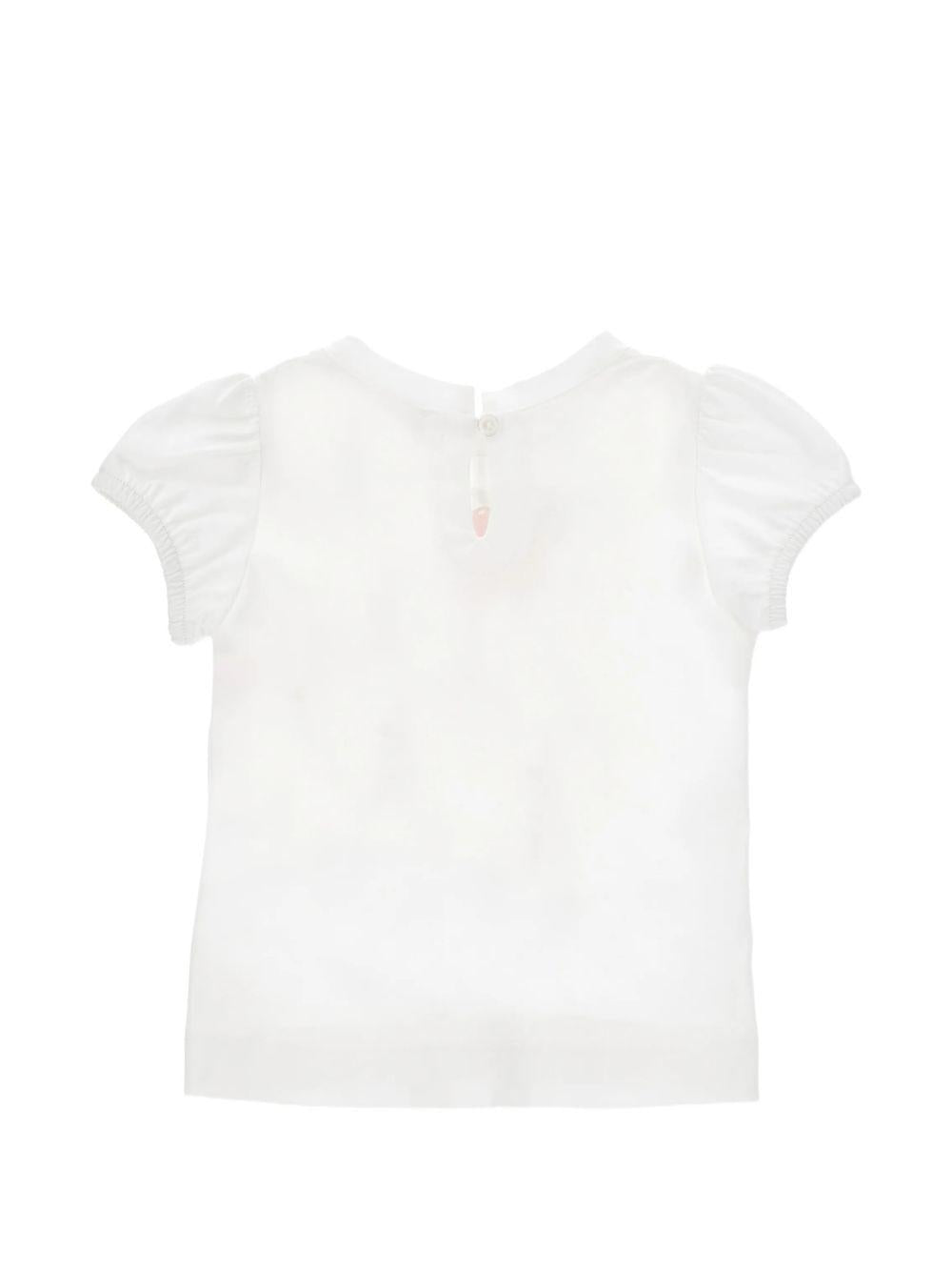T-shirt con stampa fragole 39G6137002 0099 MONNALISA KIDS 