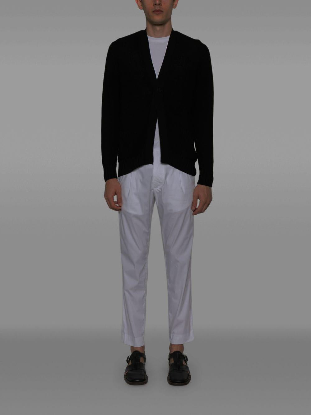 Pantalone Patrick fly  bianco affusolato