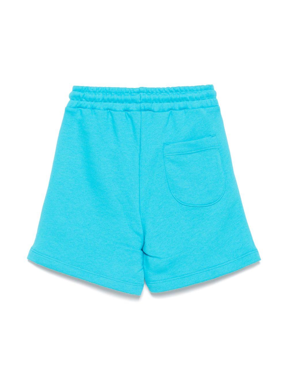 Bermuda turchese logo frontale
