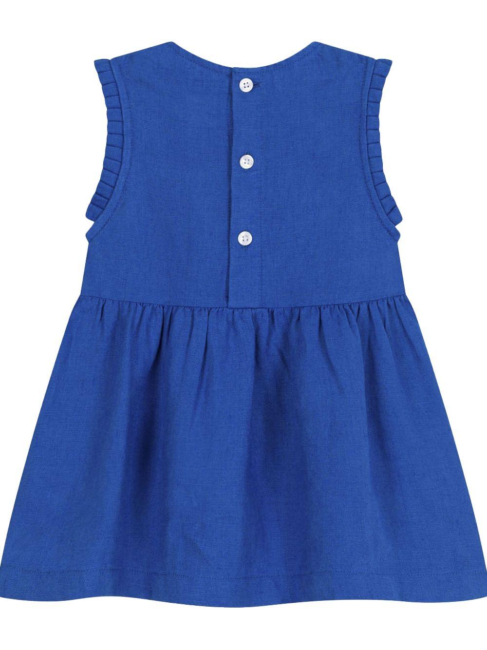 Abito blu elettrico A0CLN 01 PETIT BATEAU KIDS 