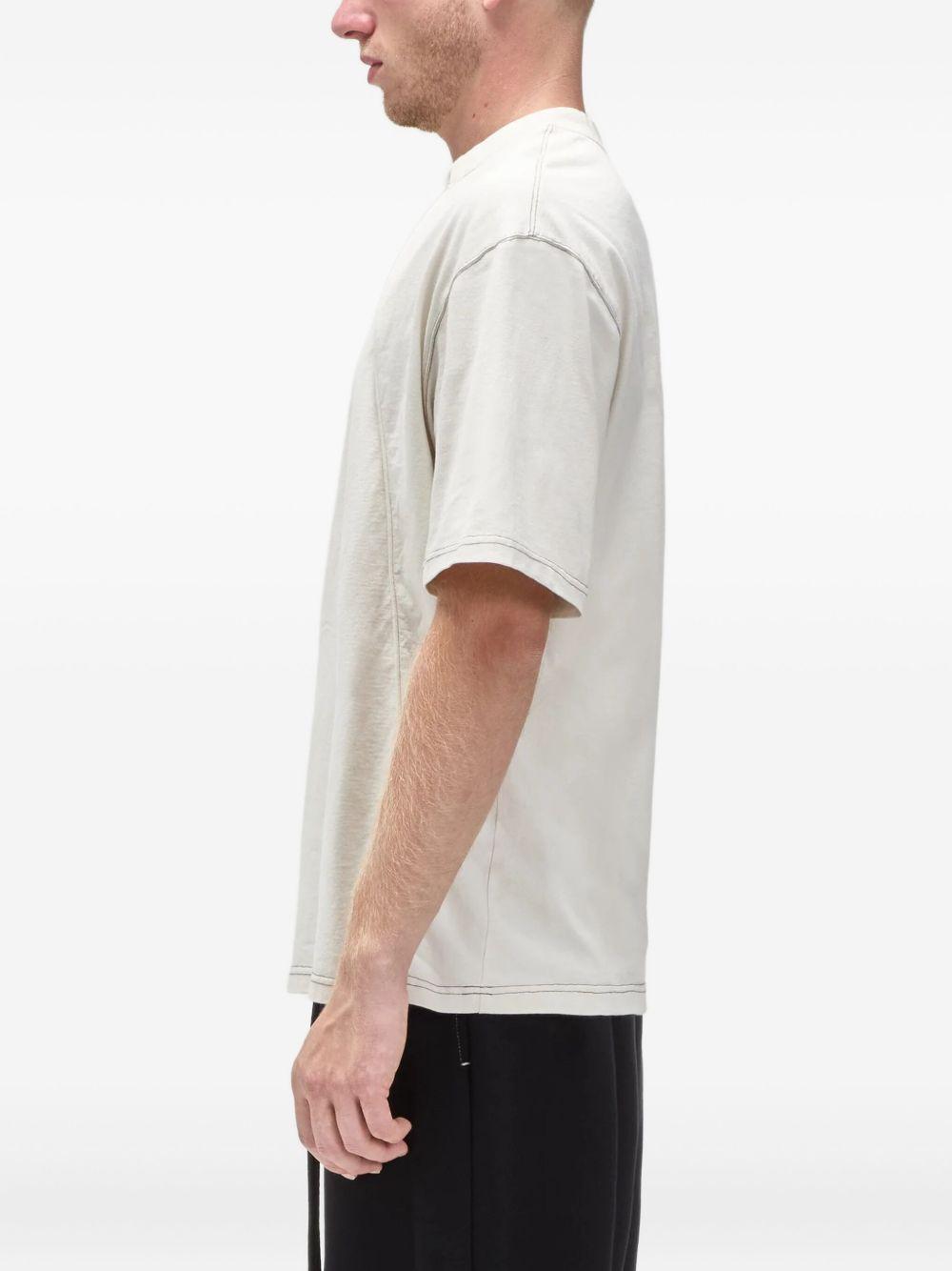 T-shirt a maniche corte con cuciture a vista ACWMTS230 BONE A-COLD-WALL* 