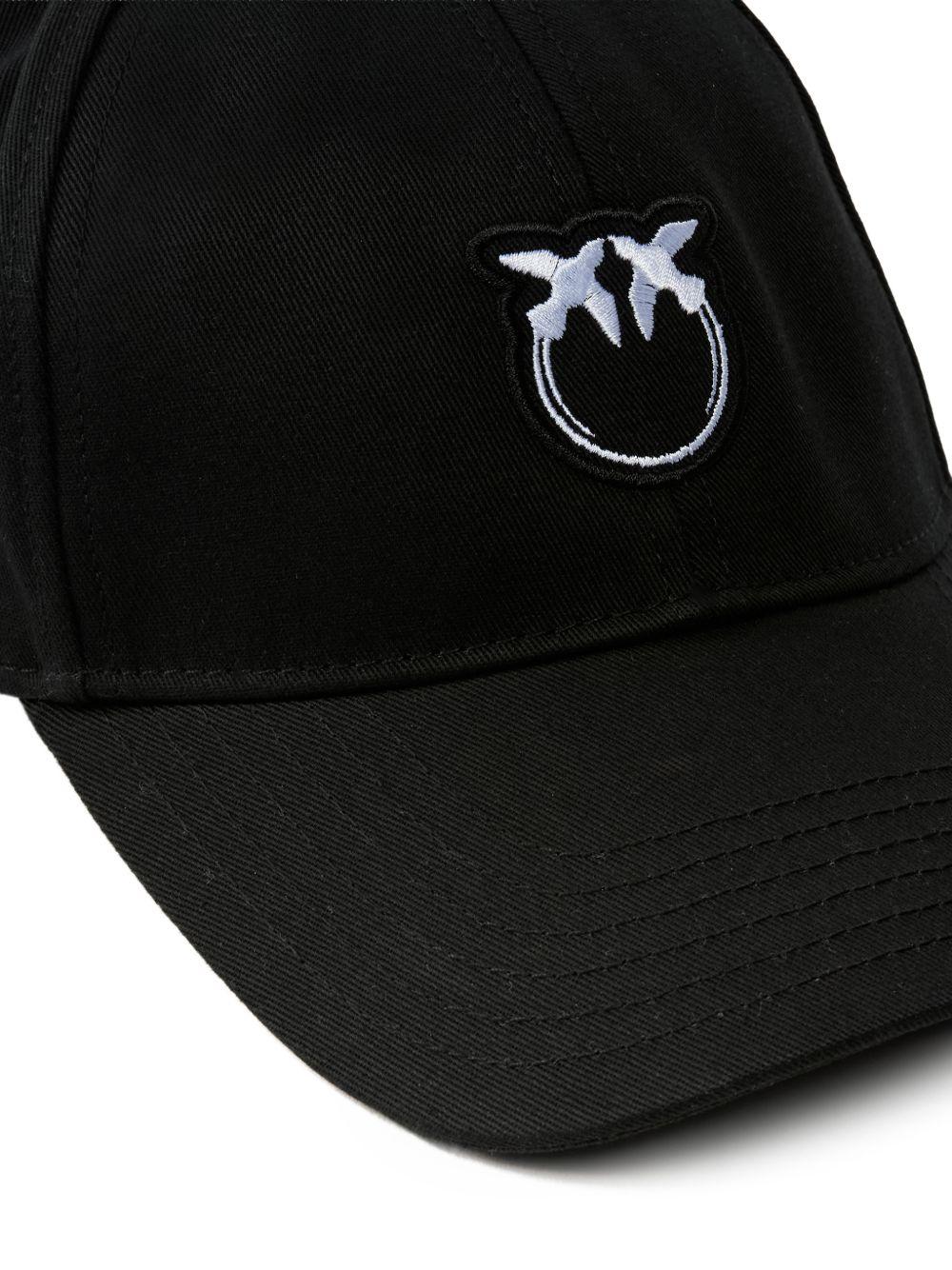 Cappellino con logo ricamato 106739A38P Z99 PINKO 