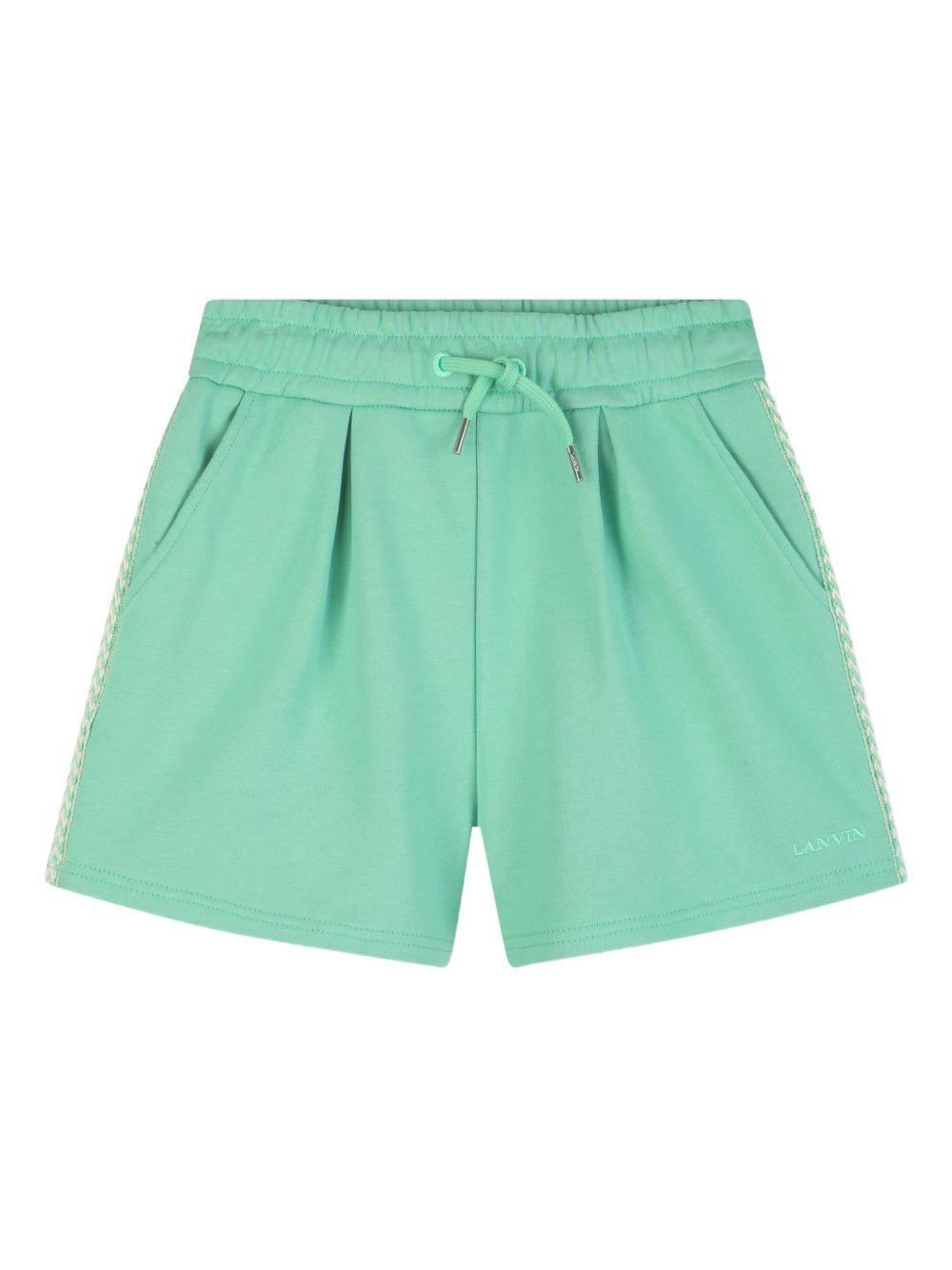 Shorts in felpa con coulisse N30334 68N LANVIN KIDS 