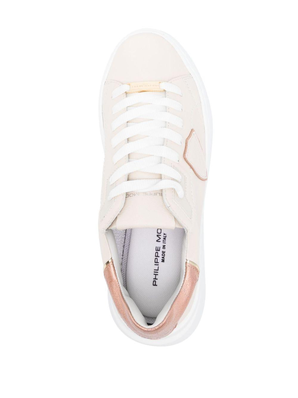 Sneakers Tres Temple Nude  donna BJLD WM03 PHILIPPE MODEL 