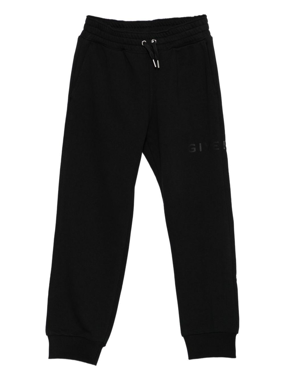 Pantaloni Sportivi con Coulisse e Dettaglio Logo H30922 09B GIVENCHY KIDS 