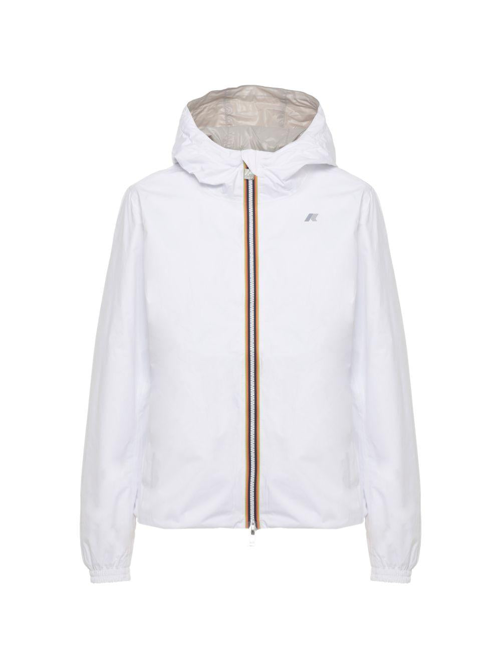 Giacca reversibile in nylon con cappuccio K21348W AOM K-WAY 